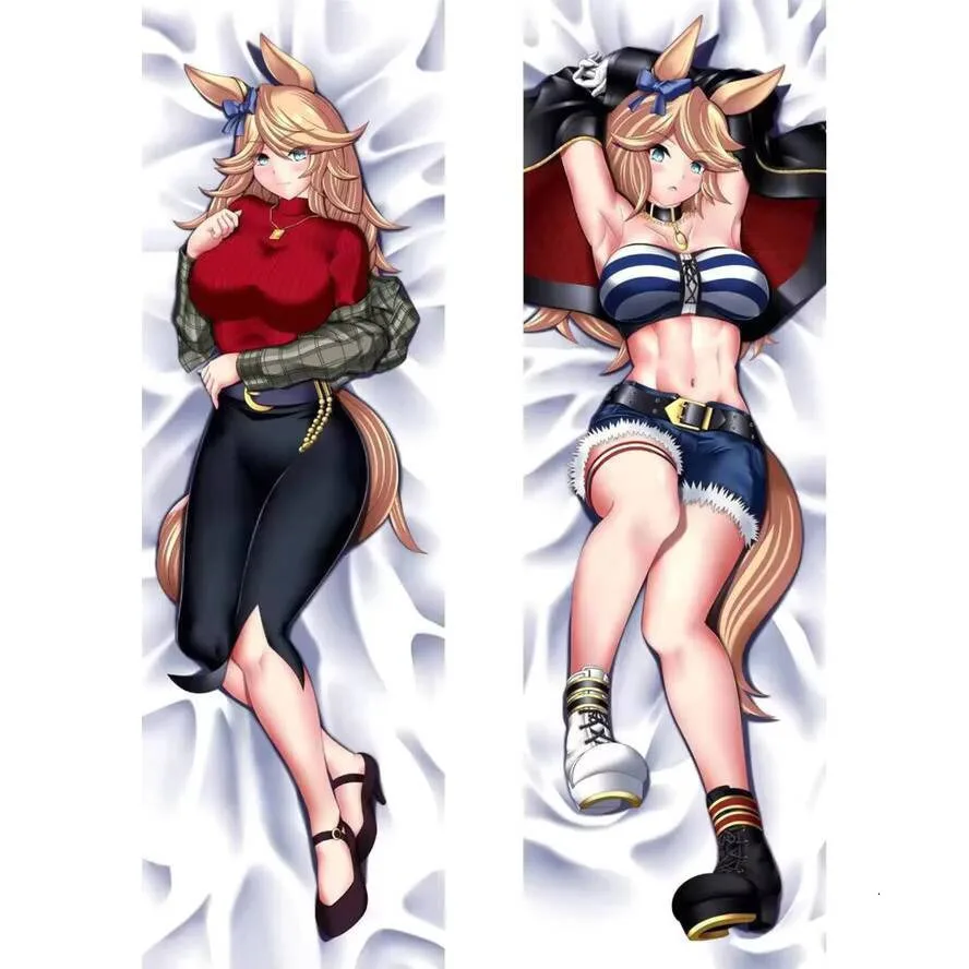 

Umamusume: Pretty Derby Anime Maruzensky Dakimakura Waifu Body Pillow Case Cover 2-Side Print Decor Hing Cushion
