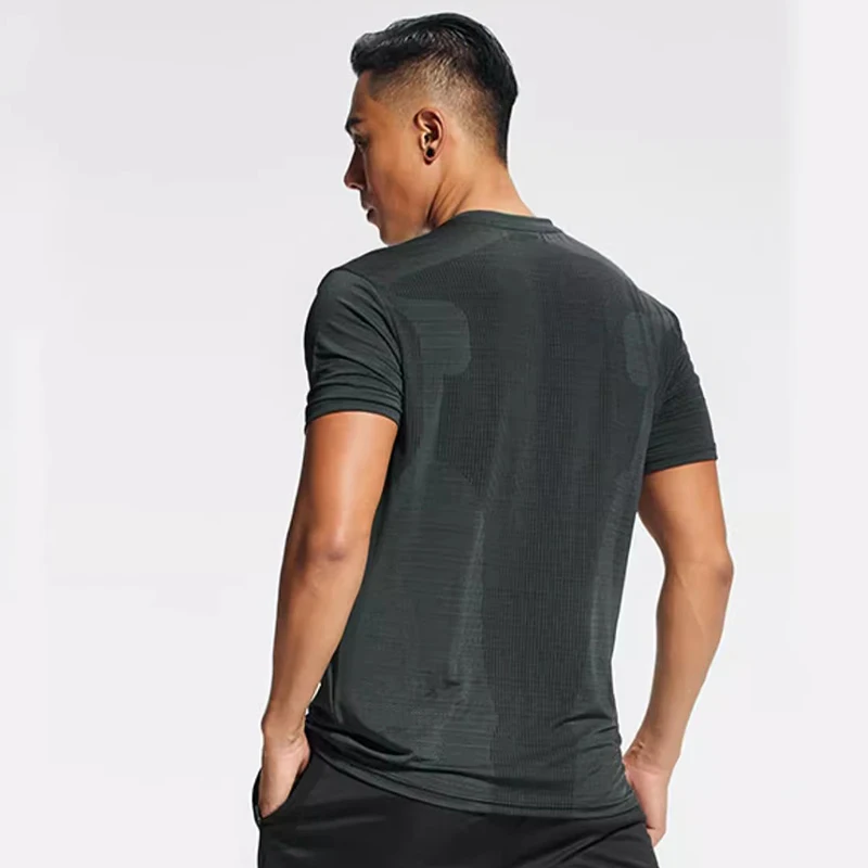 Men Compression Running Short Base T Shirt Male Fitness Sport Basketball Football Gym Camping Hiking Riding Tee Clothes B19 image 4