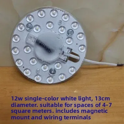 LED Ceiling Lamp Retrofit Kit - Light Board, Panel, Strip, Bulb Lens, Energy-saving Tube & SMD Light Source