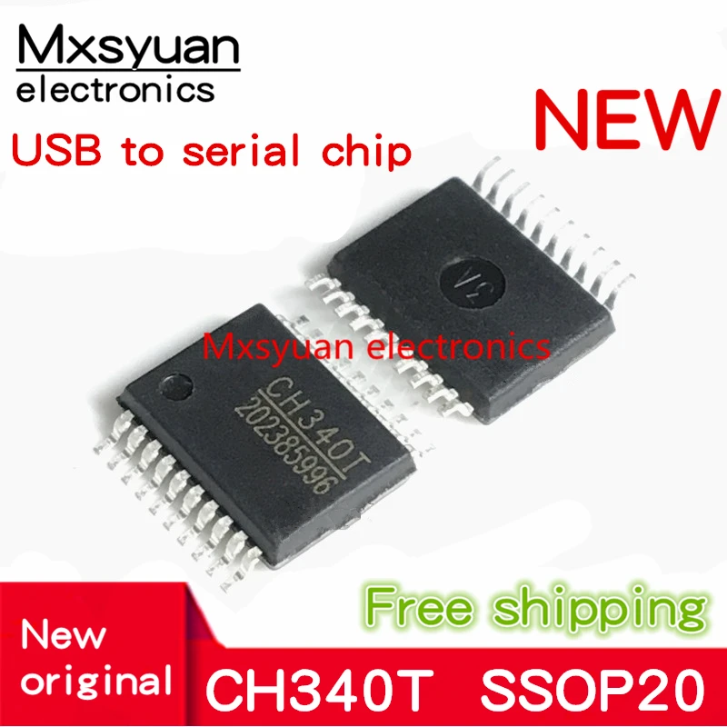 

10pcs~100pcs/LOT CH340T CH340 SSOP-20 New original