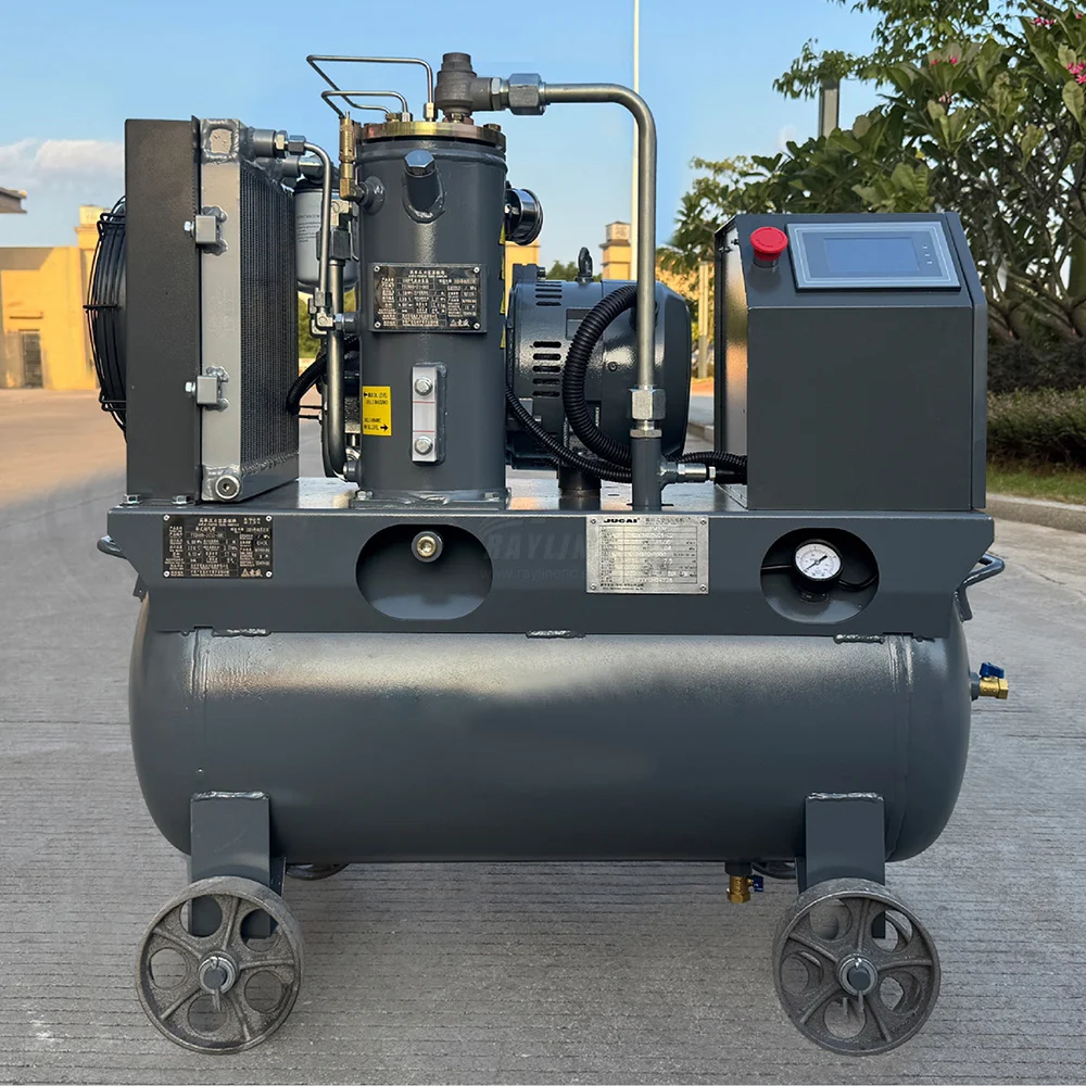 Industrial Screw Air Compressor – Rotary Screw Compressor for Factory Workshop Pneumatic Tools, Continuous Operation, Energy Sav