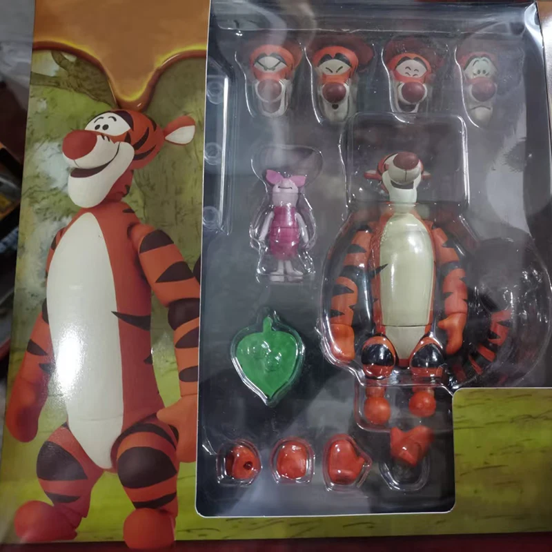 

New Kaiyodo Tigger Piglet Action Figure Set The New Adventures Of Winnie The Pooh Anime Collectible Model Doll Custom Toy