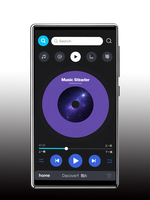 famue 1080P Android 13.0 4.7-inch 6G+64G MP3/MP4 player with Bluetooth and WiFi, up to 320G HiFi Lossless Music Playback reacord
