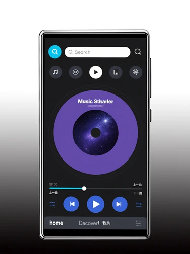 Famue 1080P Android 13,0 4,7 pulgadas 6G + 64G reproductor MP3/MP4 con Bluetooth y WiFi, hasta 320G HiFi reproducción de música sin pérdidas reacord