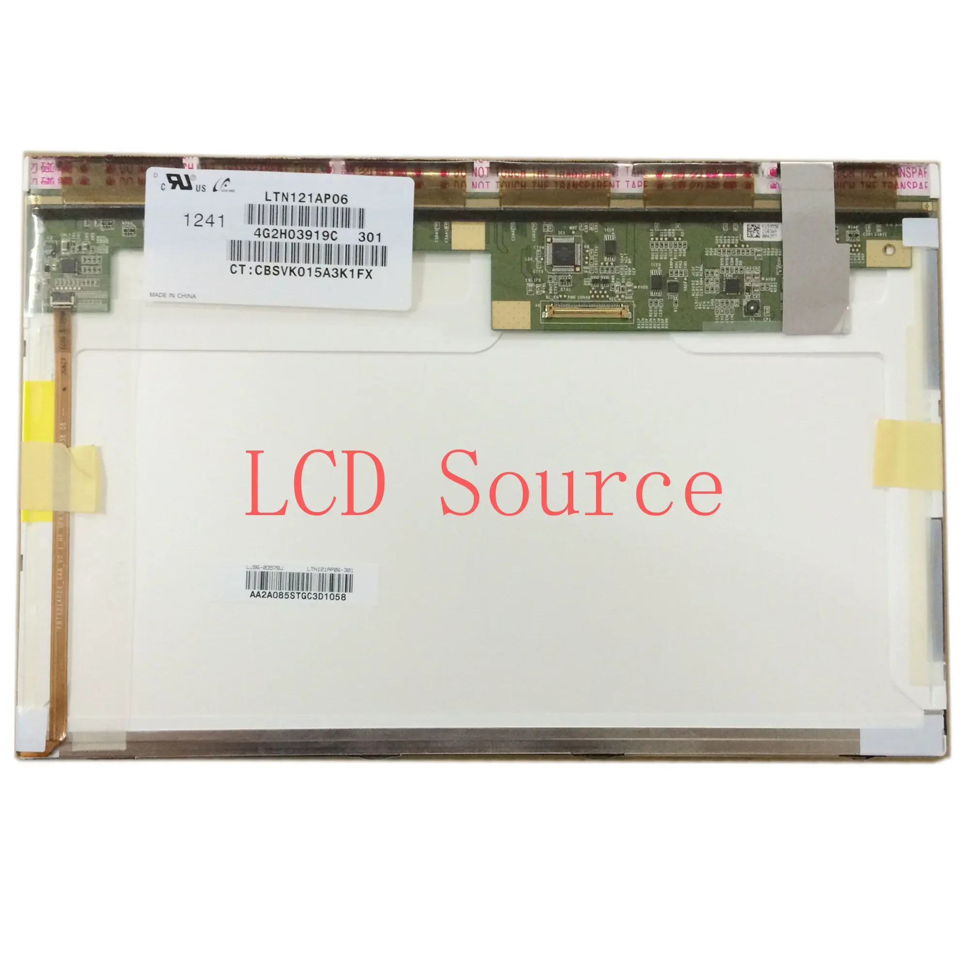 LTN121AP06 LTN121AP06 301 fit HV121WX5-114 1280x800 40 พินจอแสดงผล LVDS หน้าจอ LCD LED