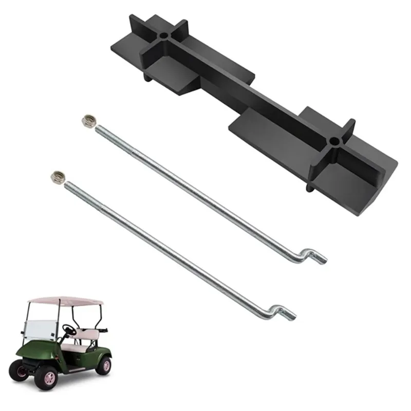 

Golf Cart Battery Fixing Plate with Rod Kit Suitable for Ezgo 1994-up 70045g01, 01101-g01(1 Piece Fixing Plate and Rod Kit)