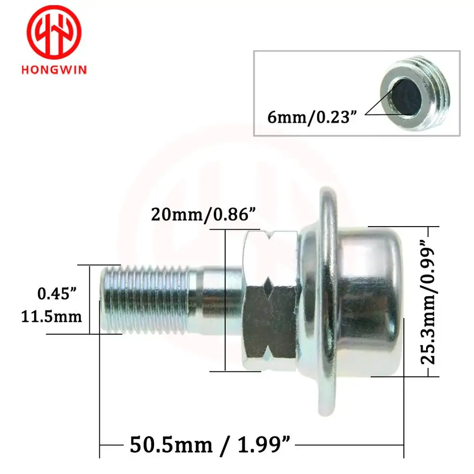 New Fuel Injection Pressure Pulsation Damper For 98-03 Mazda
