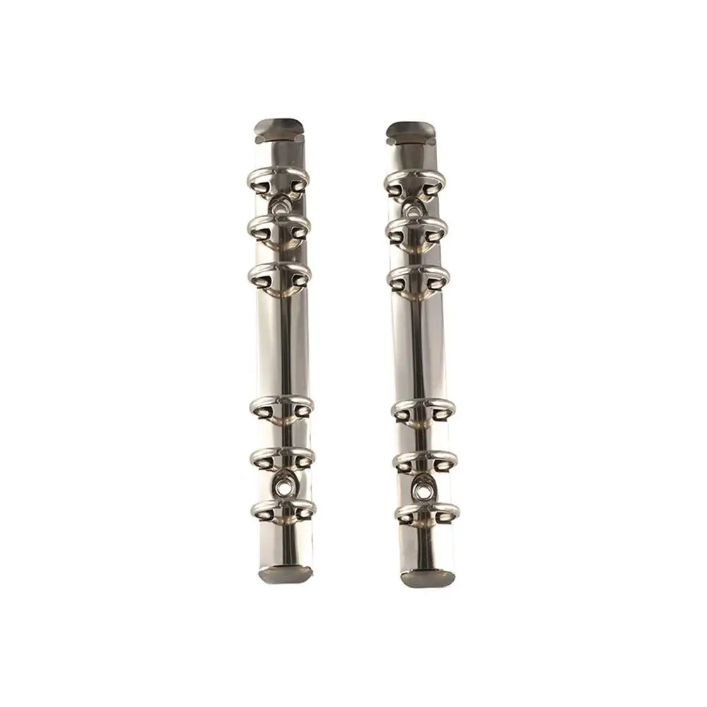 Álbum DIY desmontable para estudiantes, carpeta de papel para álbum de recortes, Clips de encuadernación de papel, carpeta de archivos A5 A6, anillo de hojas sueltas, 3 colores