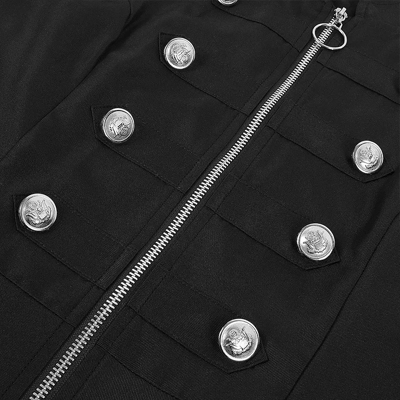 Czerwona damska kurtka skórzana na co dzień Wiosna / jesień Damska odzież wierzchnia, długi rękaw Zamek błyskawiczny Stójka Kołnierz Płaszcz PU Czarny Zielony Camel