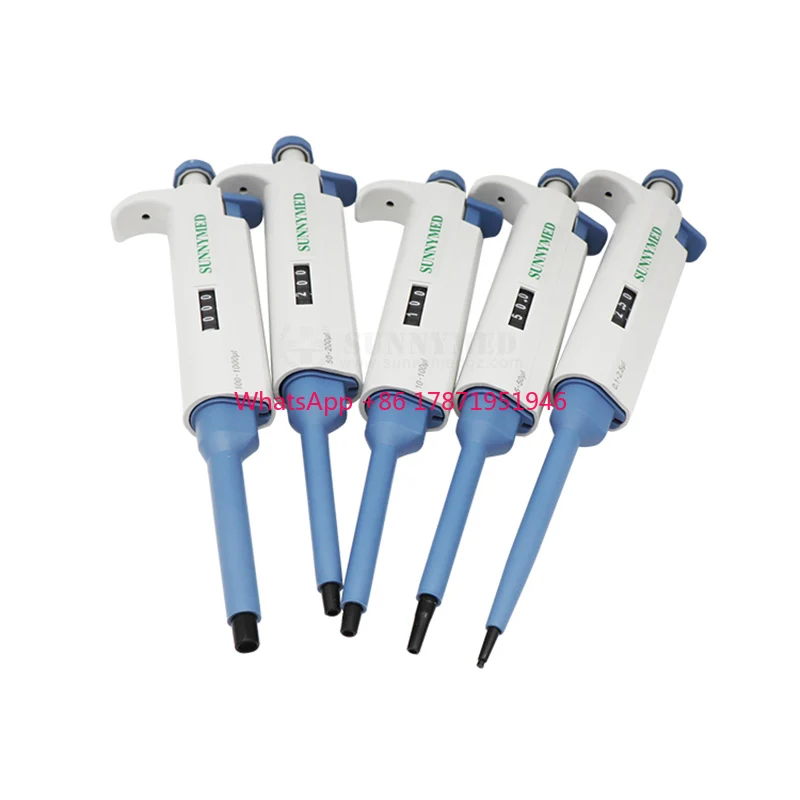 SY-B109 Laboratory Pipette Single Channel Adjustable Micro Pipette For Lab