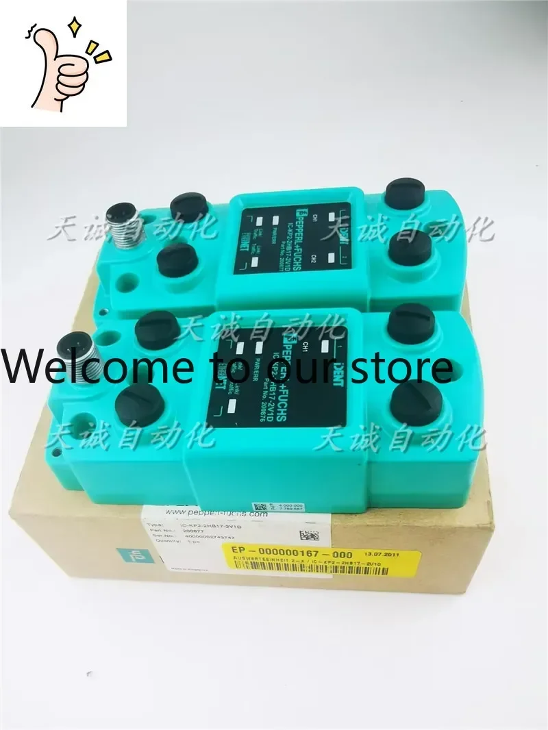 2026 Original German P+F Beijiafu Sensor IC-KP2-1HB17-2V1D 200876 200877