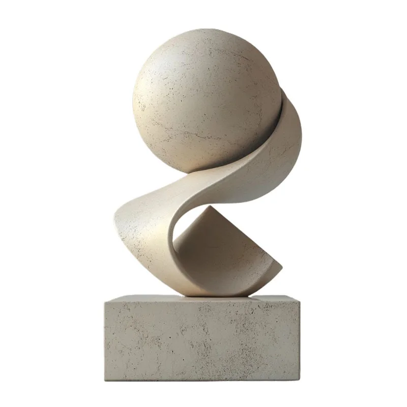 Creative geometric ornaments Model room Living room Entrance Desktop homestay Floor-to-ceiling sculpture Art decoration