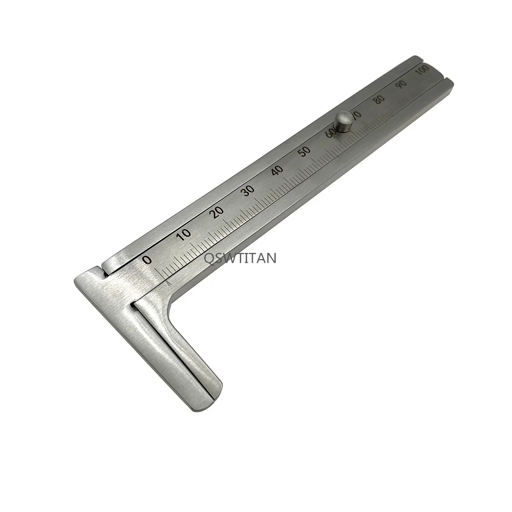 Acetabulum Auler Vernier Caliper 0-100mm Orthopedic Instruments Measuring Tools