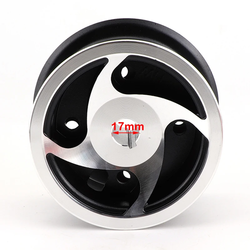 4 inch Keyway rims aluminum alloy wheel hub for MiNi Moto ATV Go Kart Electric Scooter 2.80/2.50-4 2.50-4 tire accessories