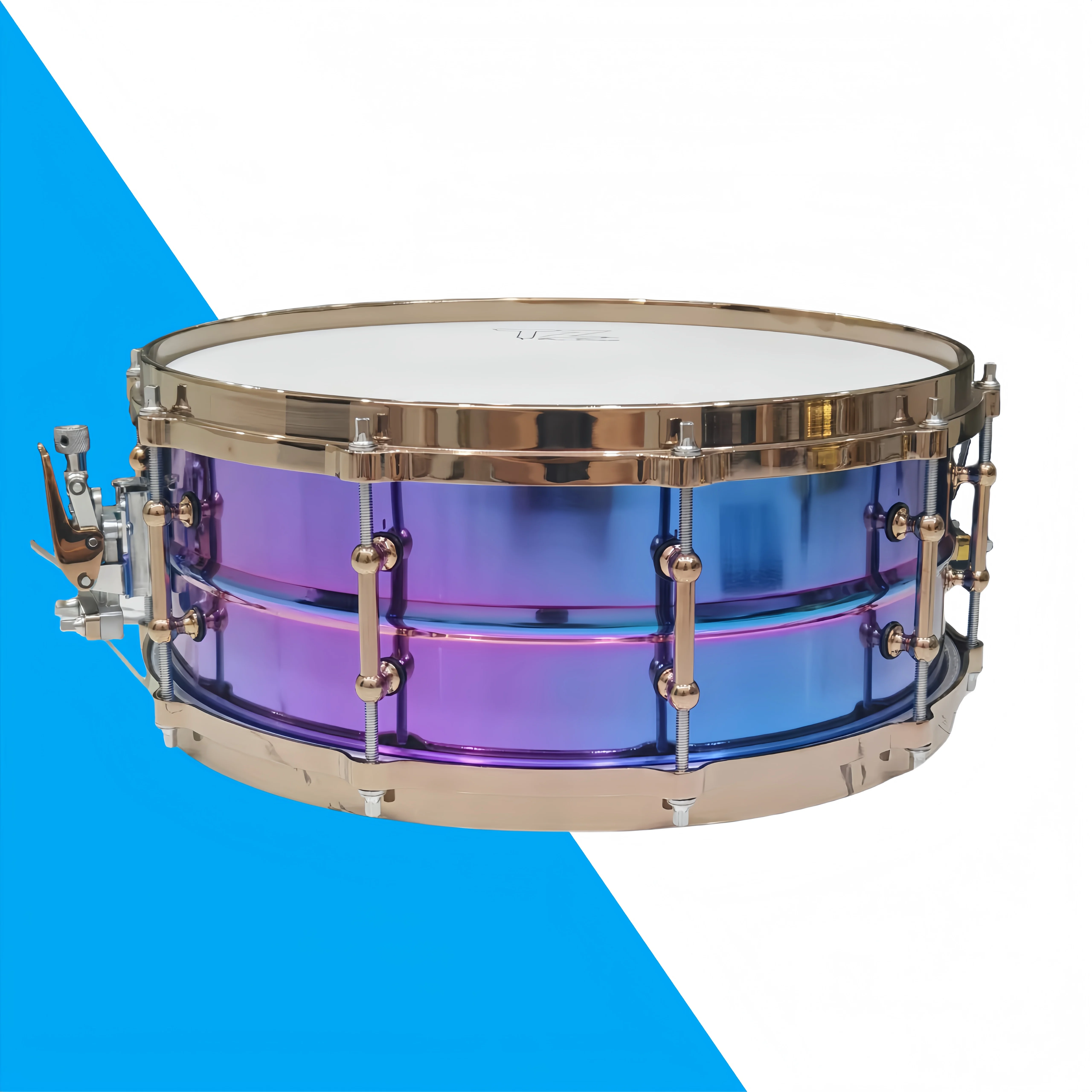 

Manufacturer Direct Sales Color Metal Drum 14 Inch Professional Marching Drum Die-casting Drum Ring