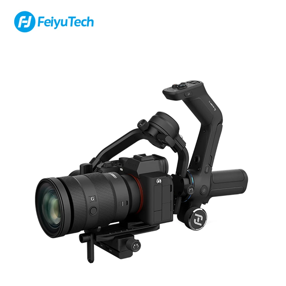 FeiyuTech Feiyu SCORP-C 2.5kg payload 3 axis handheld DSLR camera gimbal stabilizer for Mirrorless Cameras