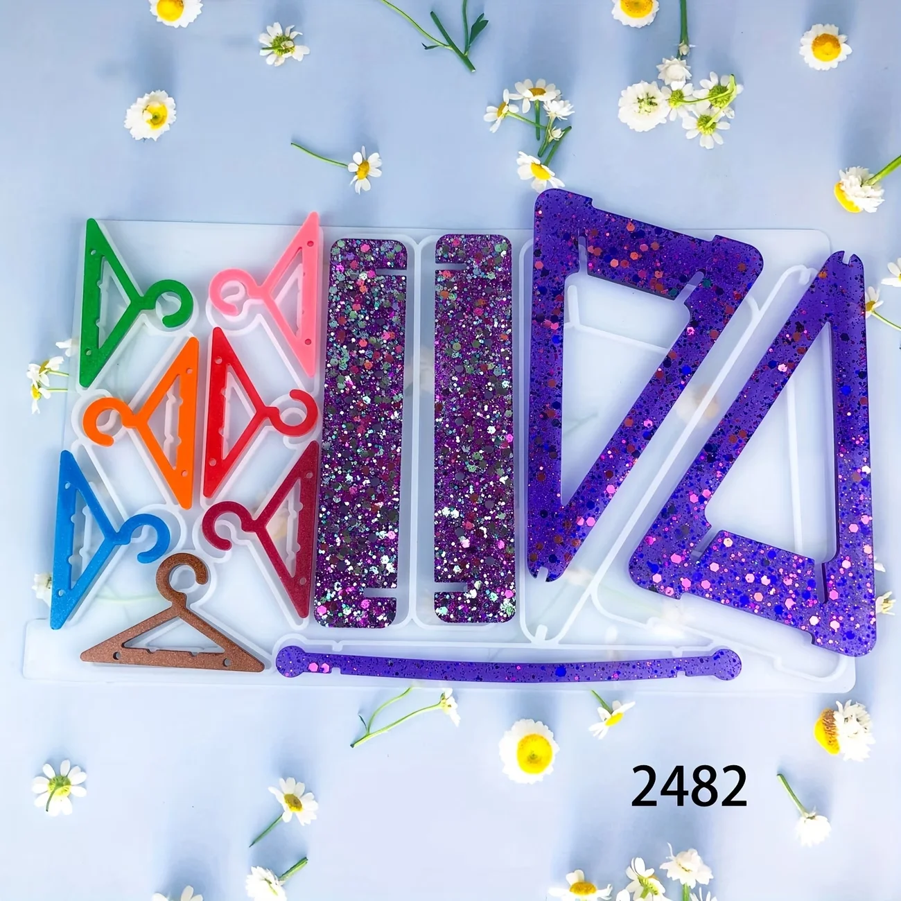 

Набор для создания украшений своими руками (1 шт.) - формы для литья из смолы для вешалок для одежды, подставок для сережек и аксессуаров