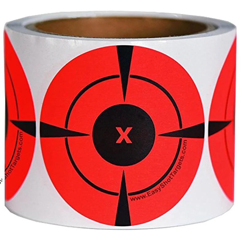 Image of 250 Stück/Rolle 3" Schießziel-Aufkleber geeignet für Zielschießen von Luftgewehren-B2