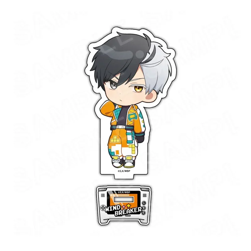 WIND BREAKER 10CM Kawaii Anime Figure Acrylic Stand with Printed Base Cute Desk Decor Party Gift Keychain