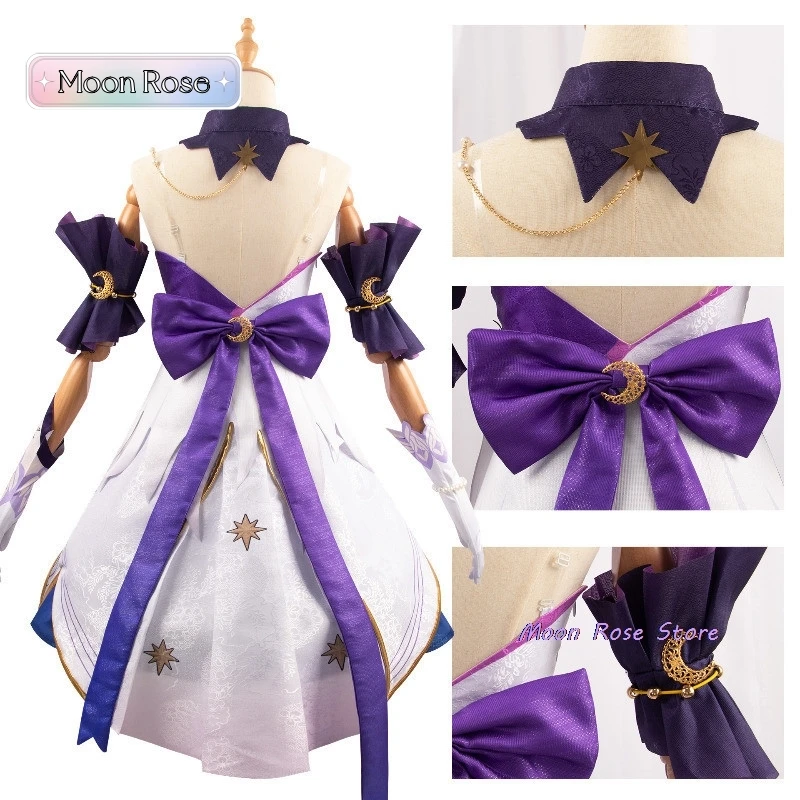 Robin Cosplay Kostüm Honkai Star Rail Karneval Uniform Perücke Anime Halloween Party Kostüme für Frauen