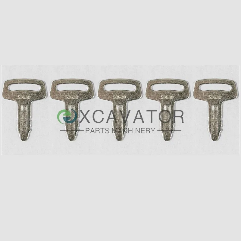 

5 шт. KEYS 53630 для KUBOTA погрузчика-экскаватора, ключ зажигания R310, R310B R510 R510B R520 R520S K008 K008-3 SQ-1140 SQ-1200 для Томаса