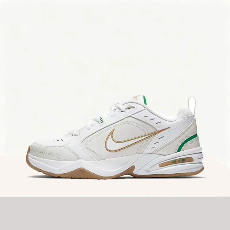 

Nike Air Monarch 4 Versatile Casual Everyday Breathable Low-Top Lifestyle Sneakers Men's Off-White 415445-103