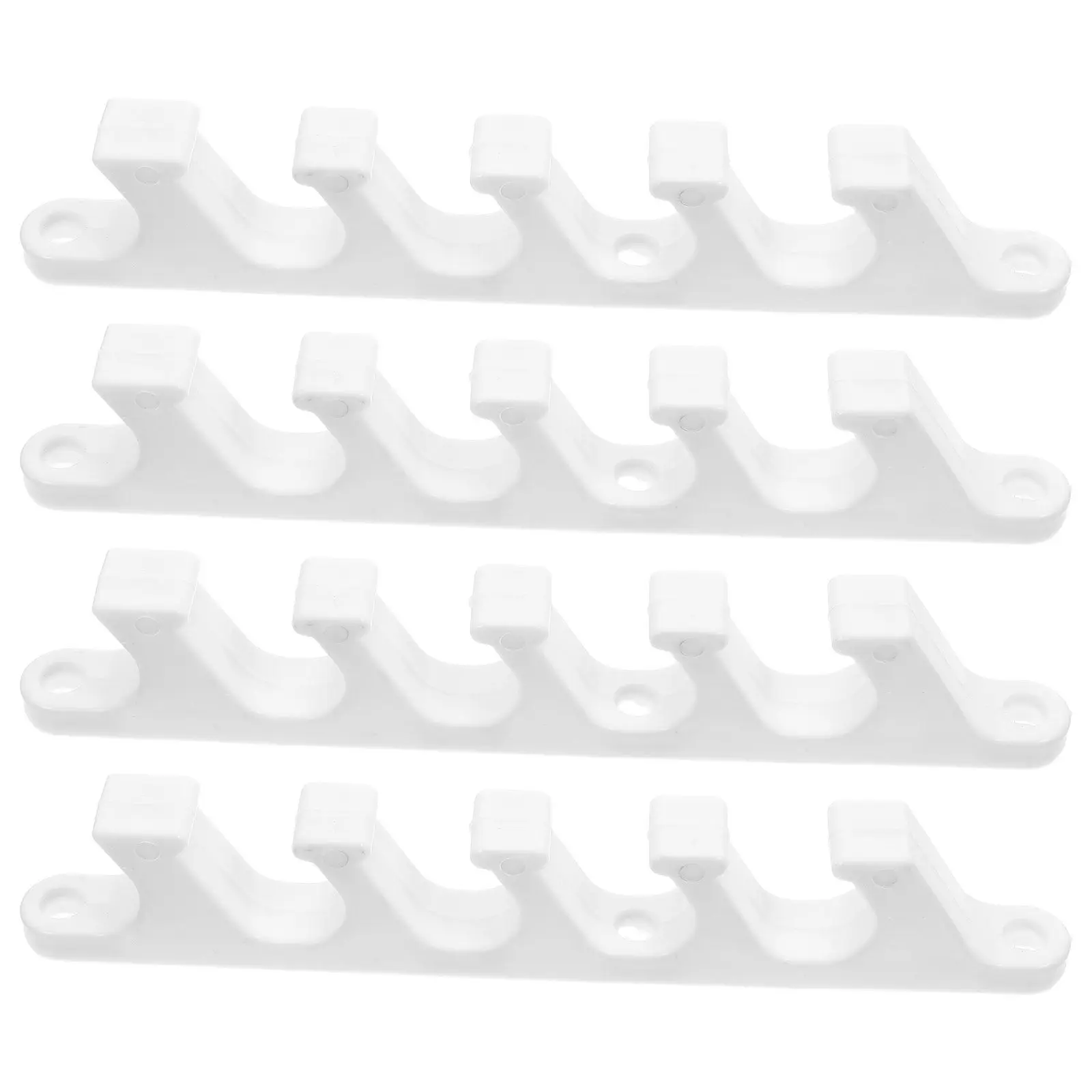 4Pcs Multi Position Folding Chair Adjustment Brackets Plastic Support Connectors Five Position Recliner Brace Outdoor Patio