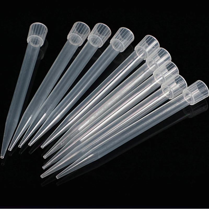 Puntali per Pipette da laboratorio 10ul 200ul 1000ul 5ML 10ML Micropipette puntali per Pipette in plastica usa e getta attrezzatura per esperimenti