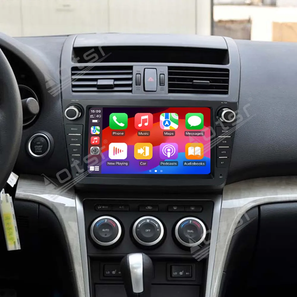 

Android 14 9'' HD Screen Car Radio For Mazda 6 Atenza 2009-2015 Car Multimedia Video Player GPS Navigation Carplay Unit DSP BT