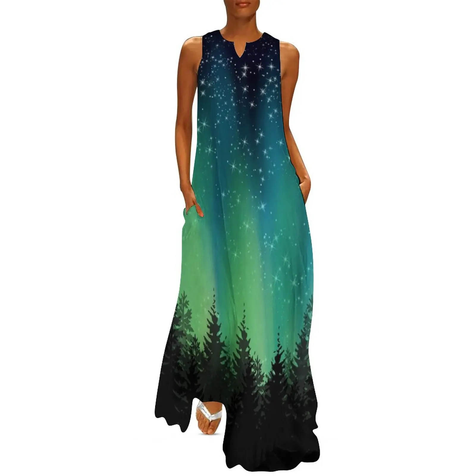 

Northern Lights Long Dress dresses for womens 2025 dress for women summer Dress