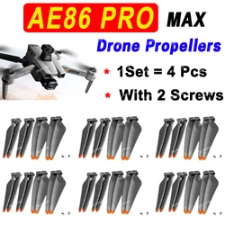 4PCS AE86 ProMax+ Drone Propellers AE86 Spare Paddles For AE86 ProMax 8k Aerial Brushless Drone Accessories Parts