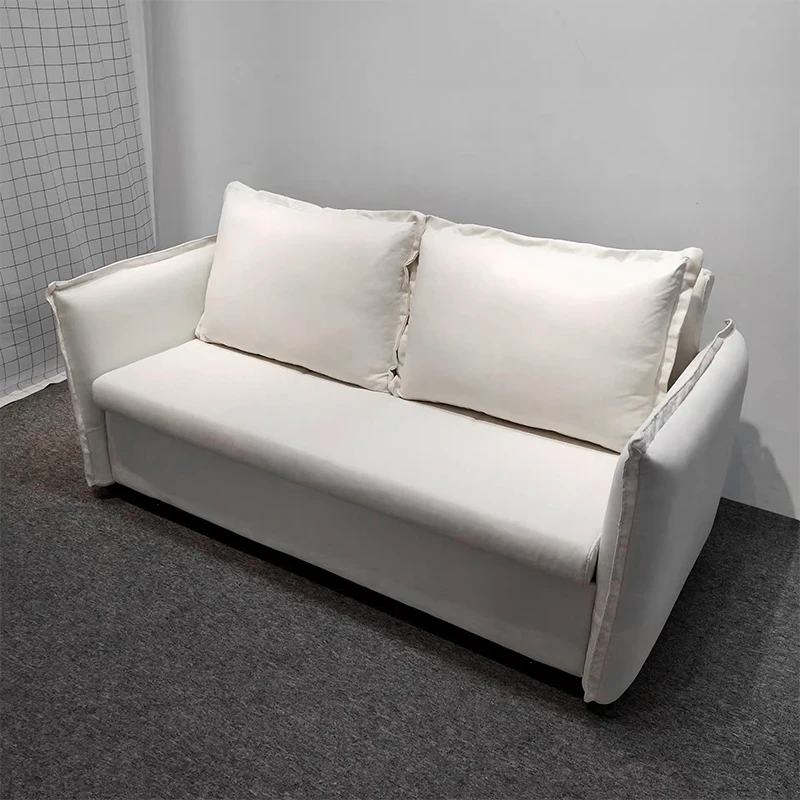 Hochwertiges Stoffs ofa Cum Bed Multifunktions-Schlafs ofa im neuen Design Nordic Couch Klapp sofa