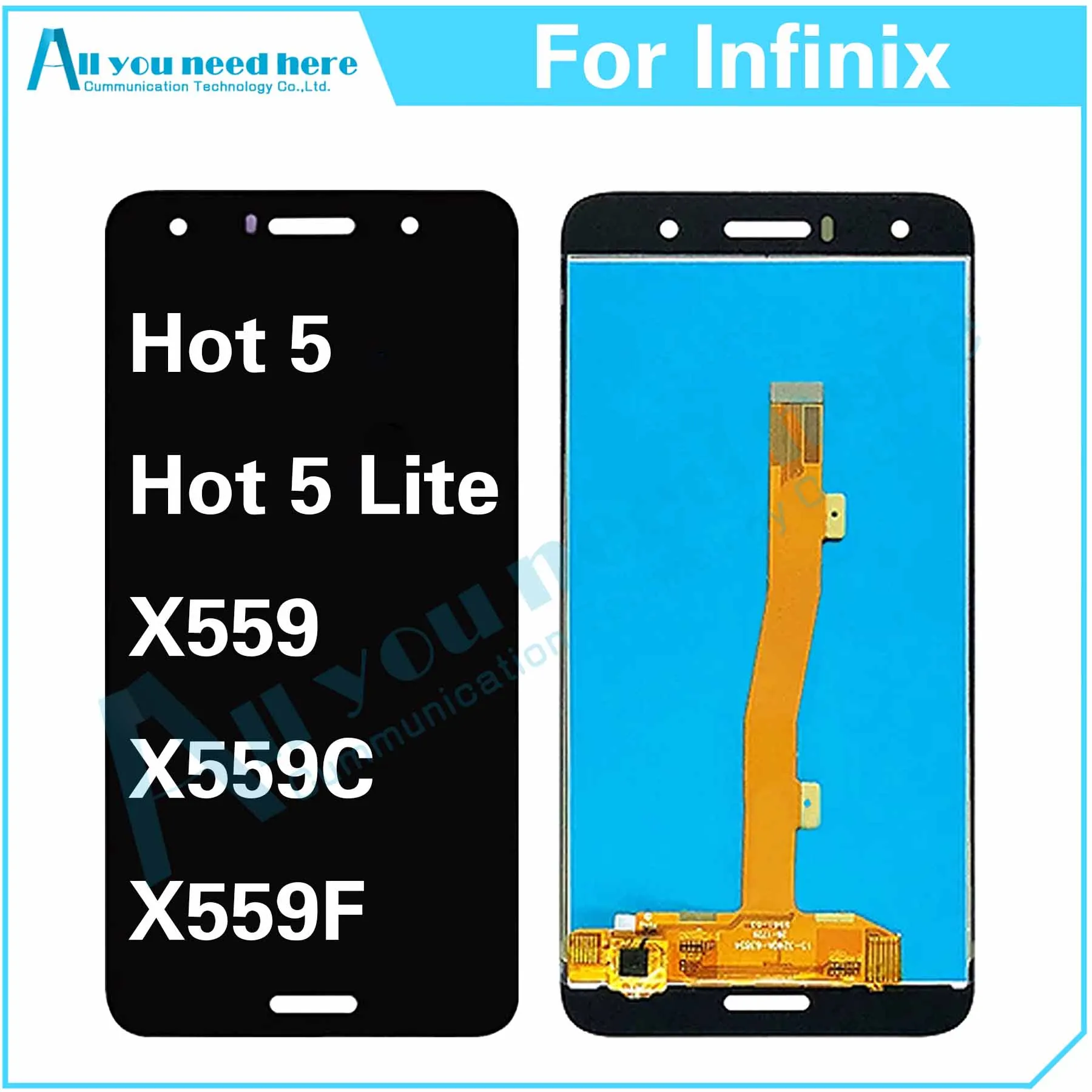 

100% тест для Infinix Hot 5 Lite X559 X559C X559F ЖК-дисплей