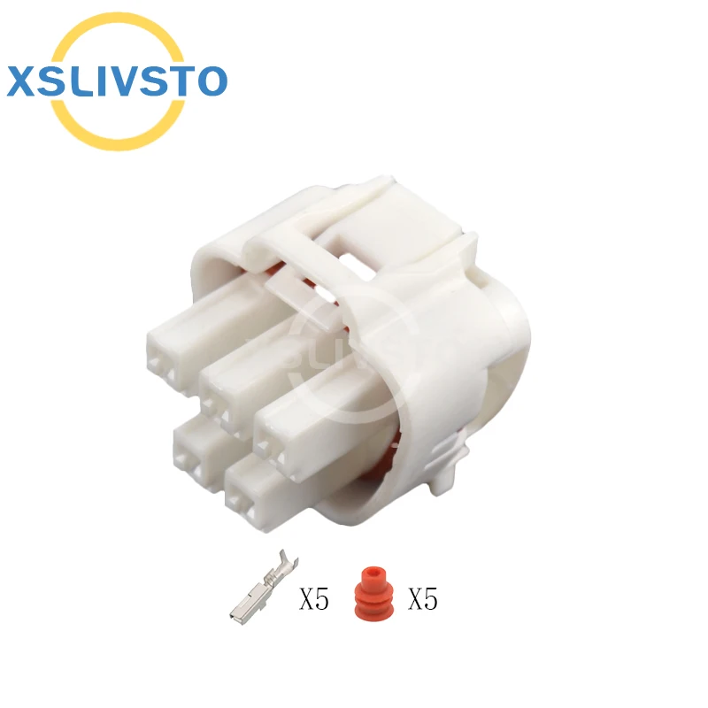 1 set 5 Pin Plug Connector Kit For Toyota Camry, Corolla, Supra Hyundai Auto Oil pump plug Connections 90980-11077 7283-1052-10