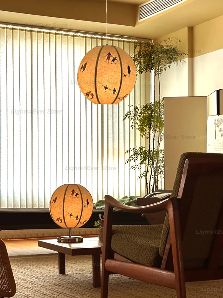 Nodic Embroidered Lampshade Handmade OZ0330 Pendant Light Classy Home-applicant LED Dimmable Lamp For Dining Room Living Room