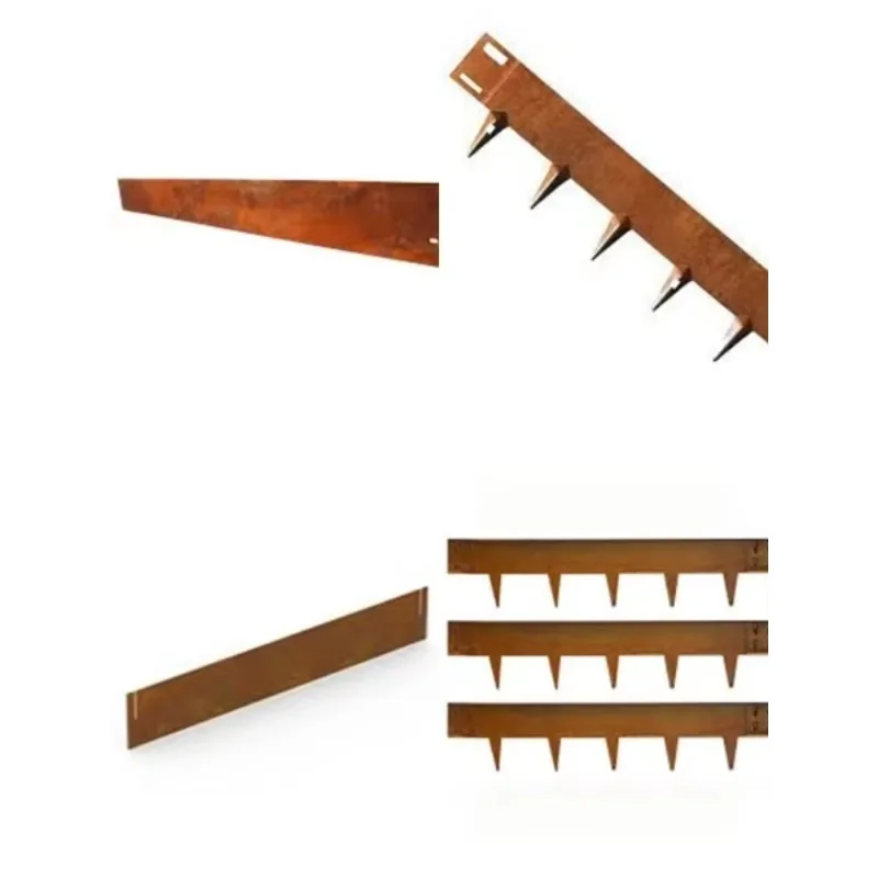Hardware Steel/Aluminum Garden Grass Barrier for Landscape Path Edging Lawn Border-Weather Resistant Waterproof Easy Install