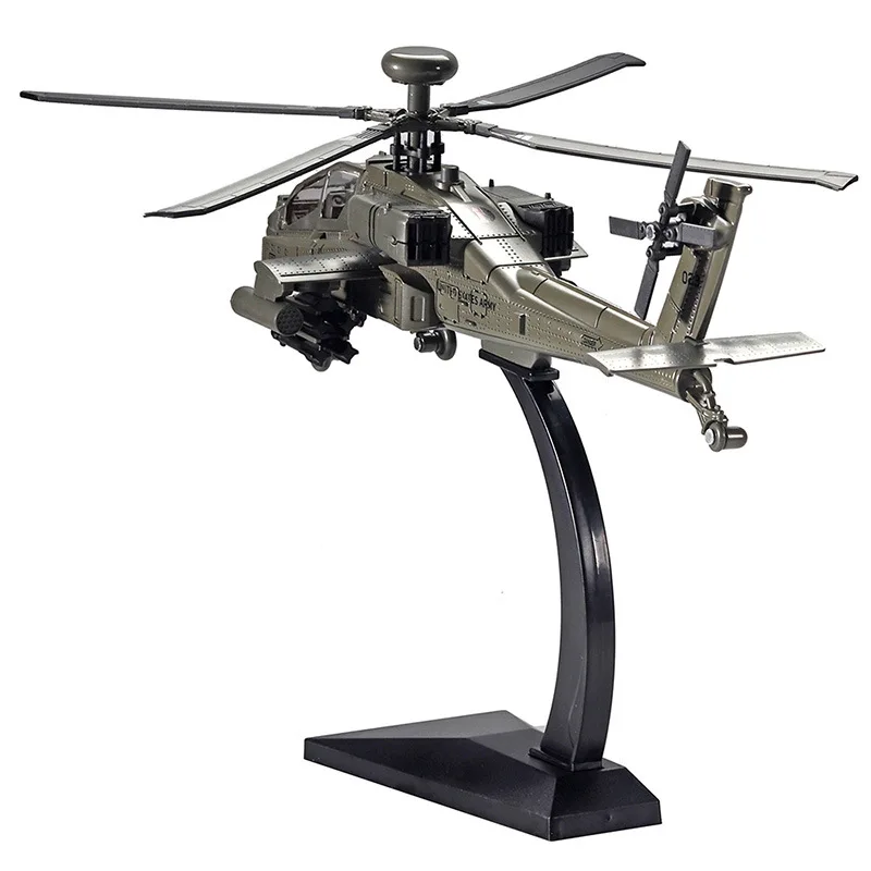 New 1:64 alloy helicopter aircraft model,quality aircraft model ornaments,simulation sound and light,wholesale