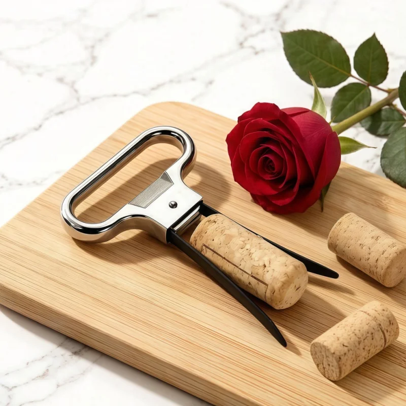 1/2pcs Portable Wine Bottle Opener Stainless Steel Pumps Cork Corkscrew Out Tool Handheld Type Bottle Cork Pulle Bar Accessories