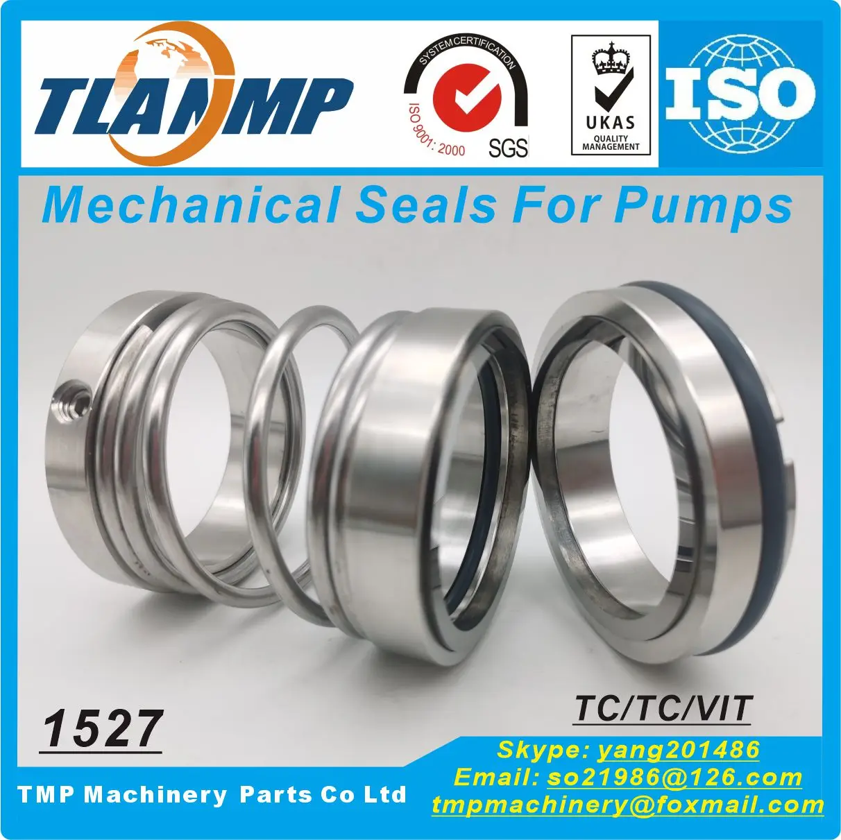 1527-25/28/35/40/45/70/80 Mechanical Seals (Material:Tungsten Carbide/FKM) For pumps