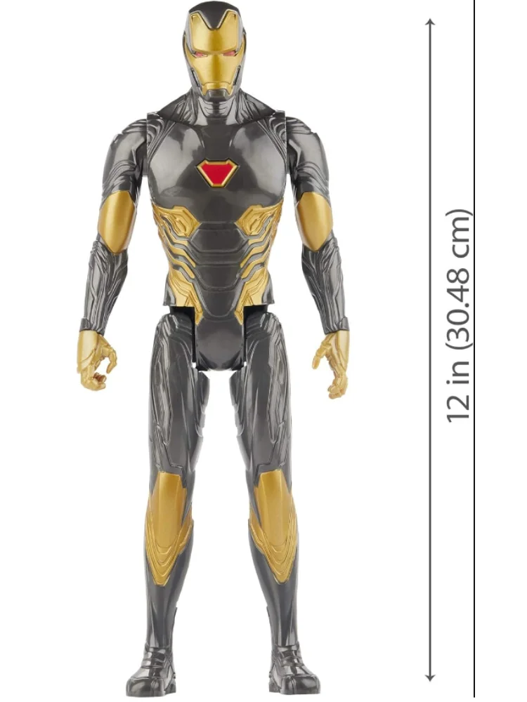 Hasbro Avengers Marvel Titan Hero Series Blast Gear Iron Man Action Figure 12 Inch Toy Collectible Model Toy
