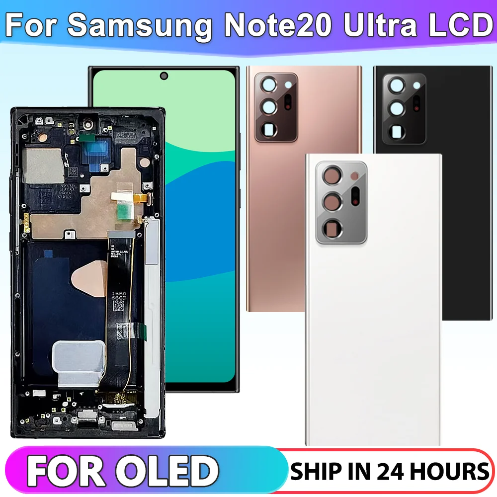 

6.67' OLED LCD For Samsung Note 20 Ultra For SAMSUNG Note 20 Ultra N985 Disaplay LCD Screen Touch Digitizer Assembly