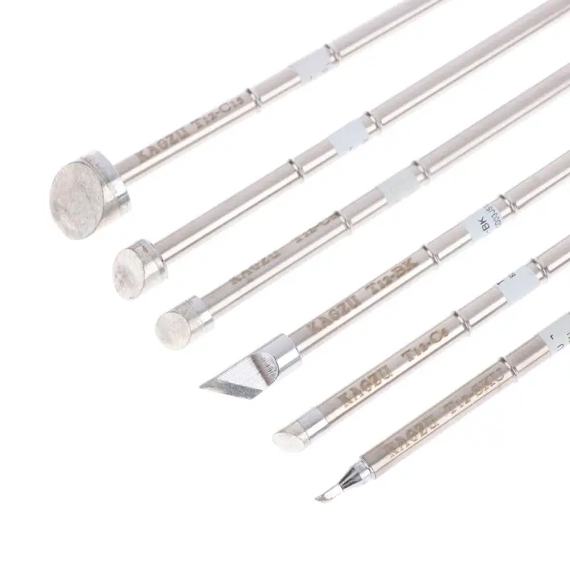 【LM】1Pc 15cm Metal Welding Iron Tips T12-BK/SKU/C6/C8/C10/C15 Series OLED&STC-LED T12 Soldering Station P9/M8/9501 Handle Rework