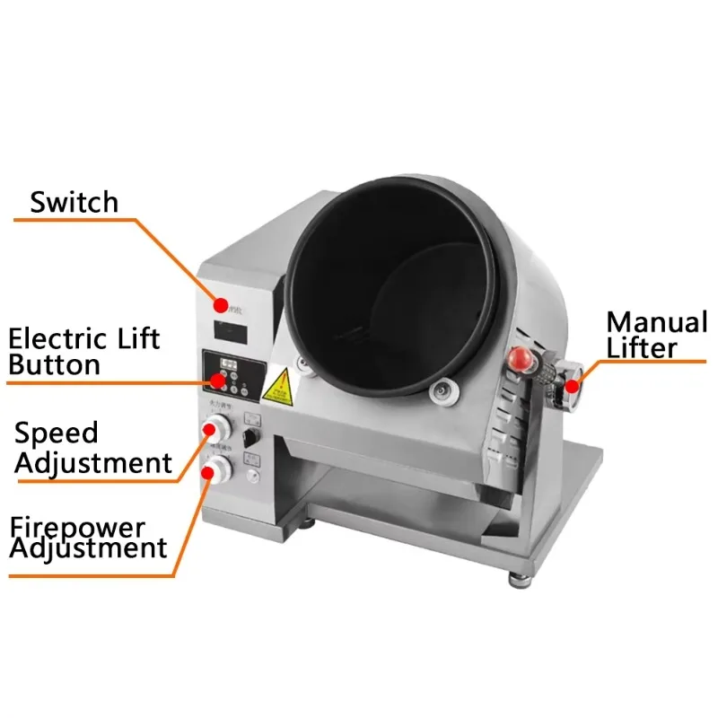 Automatic intelligent cooking robot cooking artifact fried rice machine wok