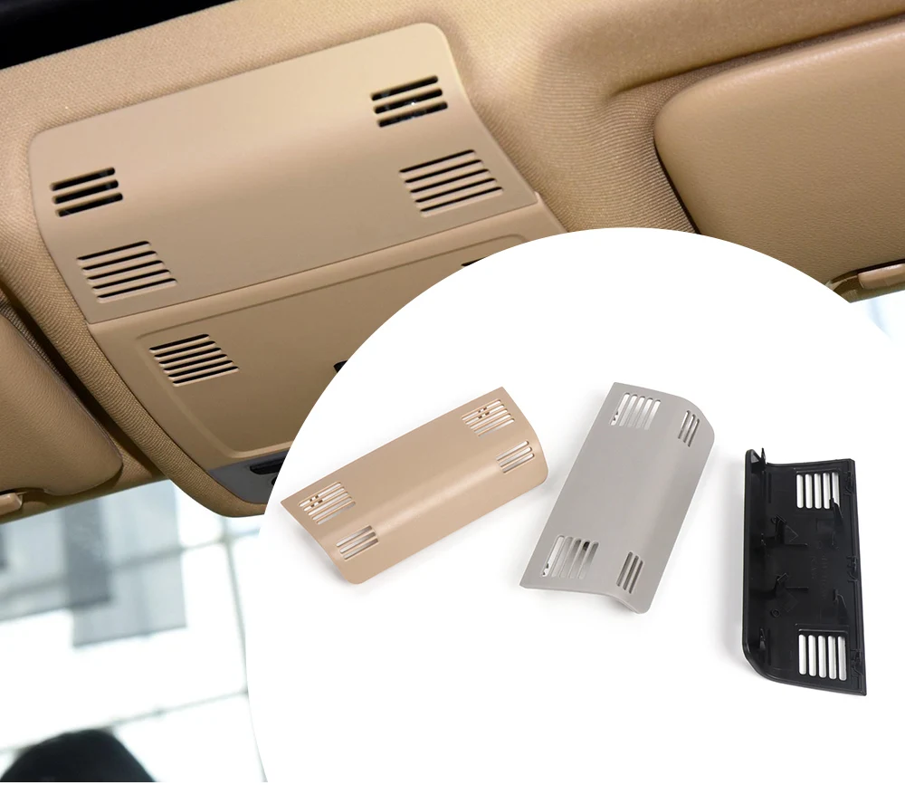 Auto Leselicht Abdeckung Rahmen für BMW X1 E84 Serie E91 2005-2015 Schiebedach Dach Lampe Schalter Kappe Trim 51447117586 51448036236 – Detail 1
