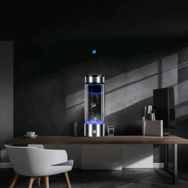 430 مللي زجاجة ماء الهيدروجين تصفية المؤين مولد صانع الطاقة صحية مكافحة الشيخوخة كوب ماء قلوي