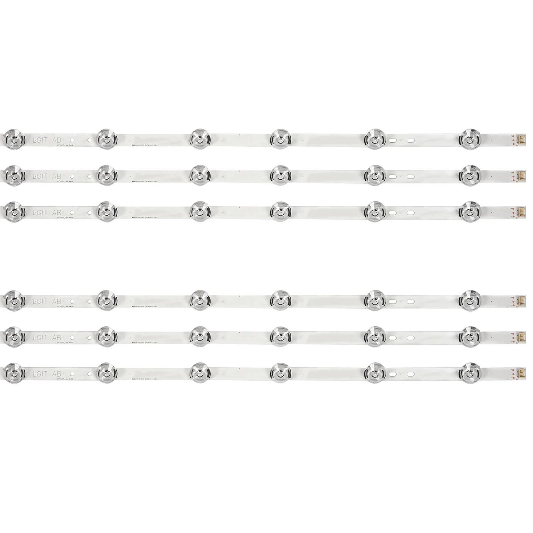 ABGR-6X LED شريط إضاءة خلفي 6 مصباح للتلفزيون 32 بوصة Innotek Drt 3.0 32 بوصة-A/B 32Mb25vq 6916L-1974A 6916L-1981A 32Lb5820