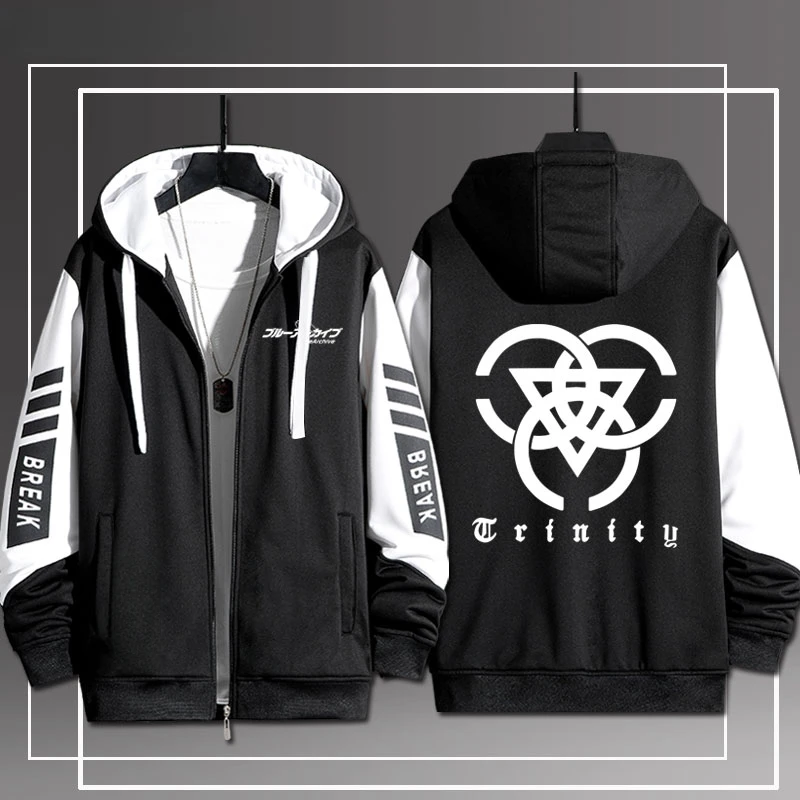 Anime Blue Archive 3D Print Zip Up Women/Men Hoodie Sweatshirt Streetwear Hip Hop Cosplay Zipper Hooded Jacket Outerwear