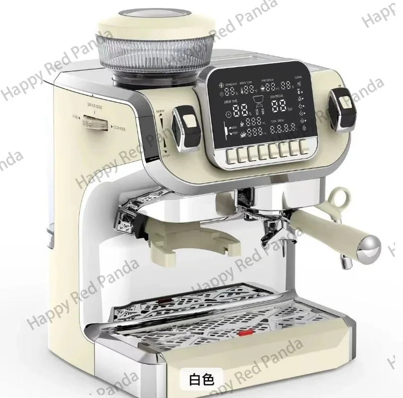 Espresso Machine with Milk Frother,Semi Automatic Coffee Machine with Grinder,(TC520)