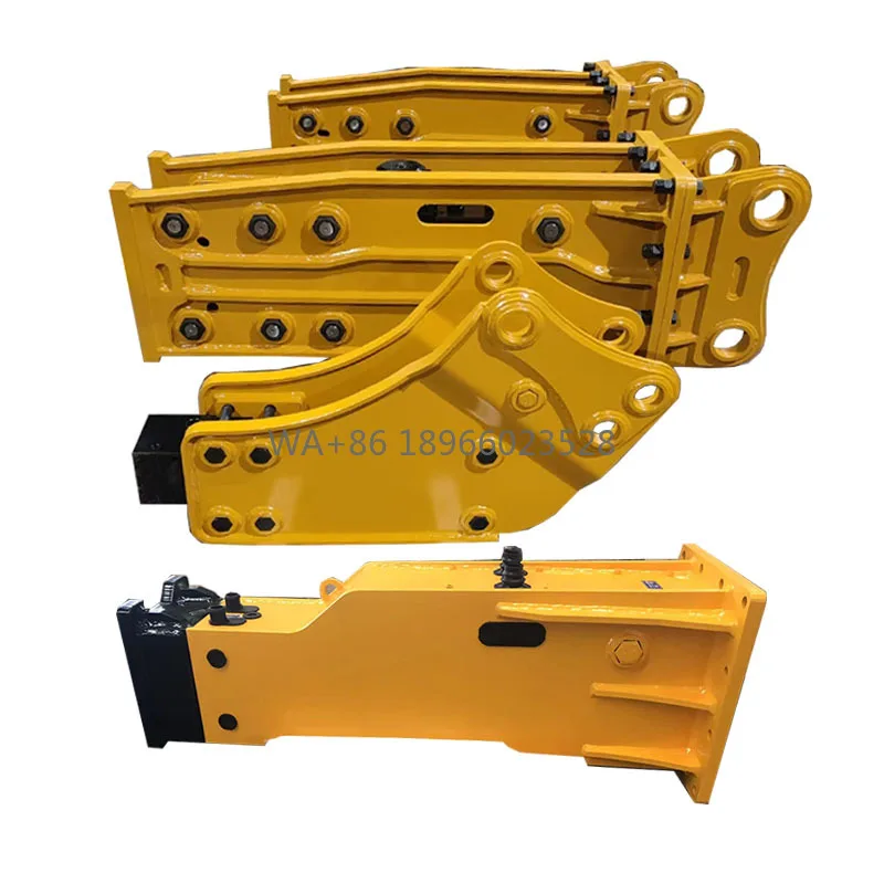 تطبيق واسع وسهل التشغيل قواطع الخرسانة، مطرقة الهدم لحفارة DX60 JCB3CX Backoe Hammer #1