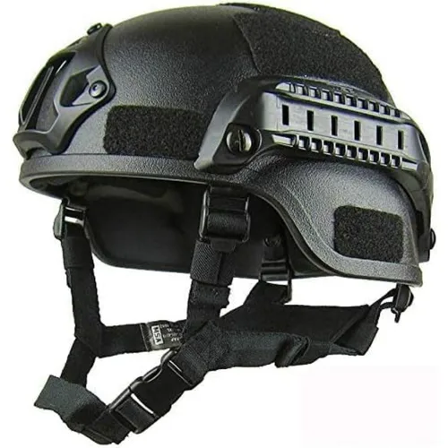 Imagen 2 del producto Casco integral táctico militar MICH ABS-gafas desmontables y soporte NVG para Riot Airsoft CS protección para juegos de guerra al aire libre Ge